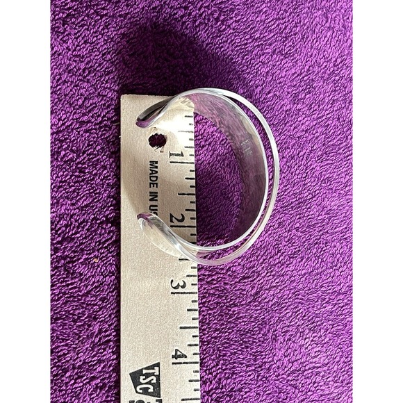 Lasnier Vintage Jewelry One Of A Kind Hand Homemade Bangle Braclet Silver - Picture 4 of 6